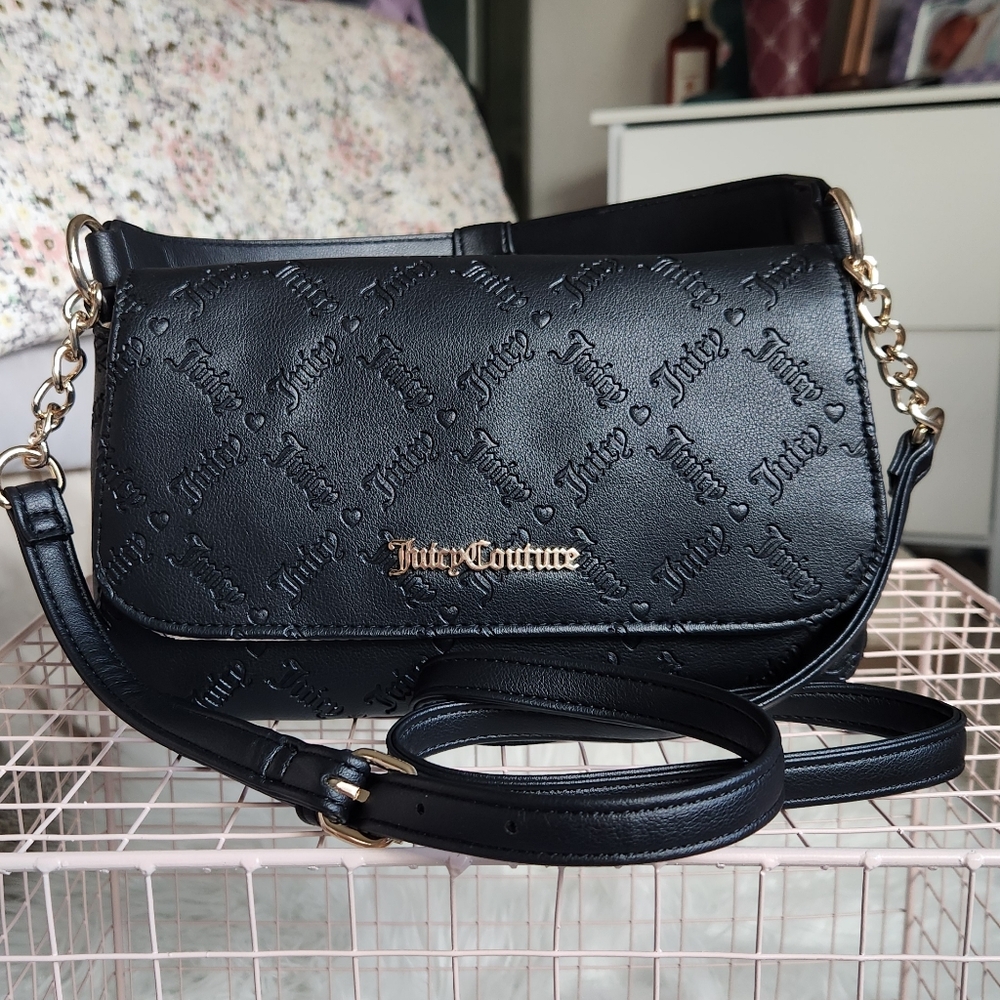 Juicy Couture Black Crossbody Bag - Picture 4 of 7
